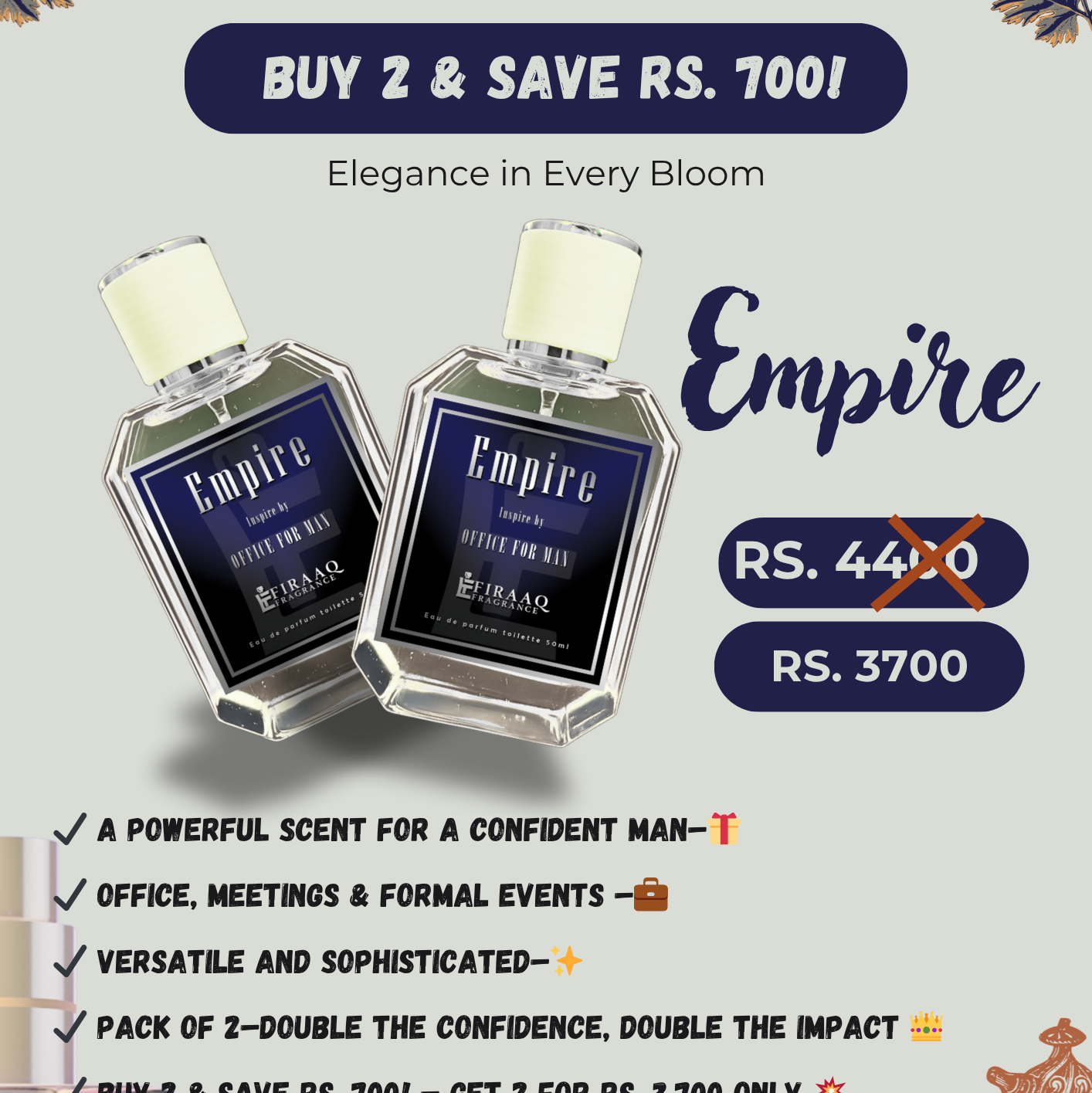 Firaaq EMPIRE – Double the Power! ✨ (Pack of 2)