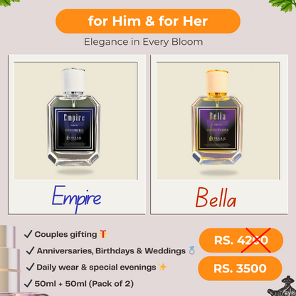 Firaaq Couple Set – Bella & Empire (Pack of 2)